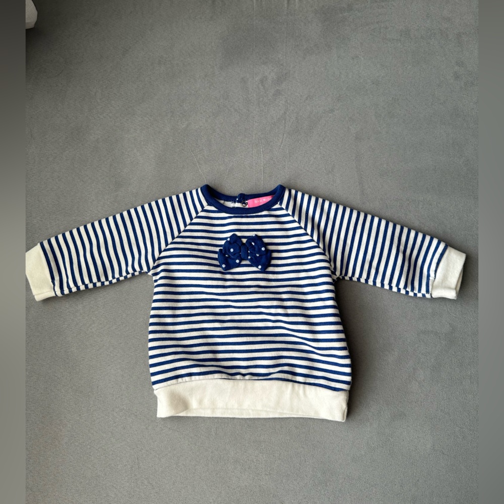 Isaac Mizrahi - Blue&White striped sweater - 3-6 Months